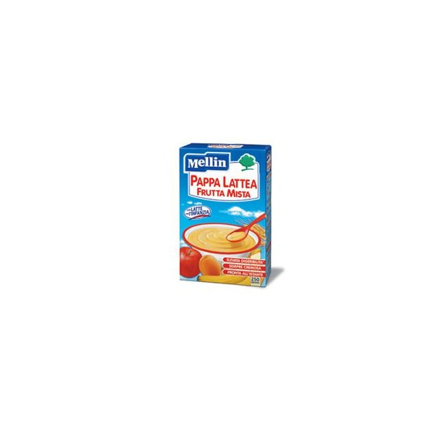 Danone Mellin Pappa Latte Frutta 250 G Nuovo Formato