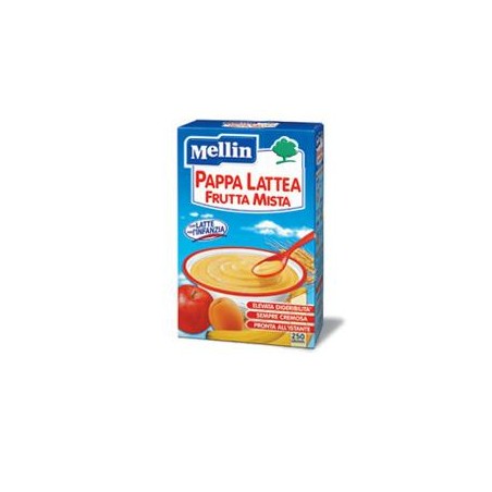 Danone Mellin Pappa Latte Frutta 250 G Nuovo Formato