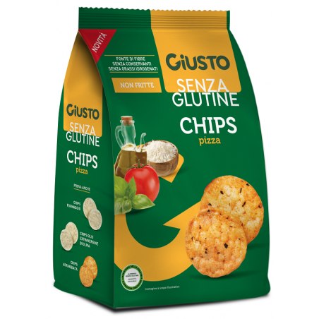 Farmafood Giusto Senza Glutine Chips Pizza 40 G