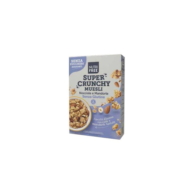 Nt Food Nutrifree Super Crunchy Muesli Nocciole E Mandorle Senza Zuccheri Aggiunti 300 G