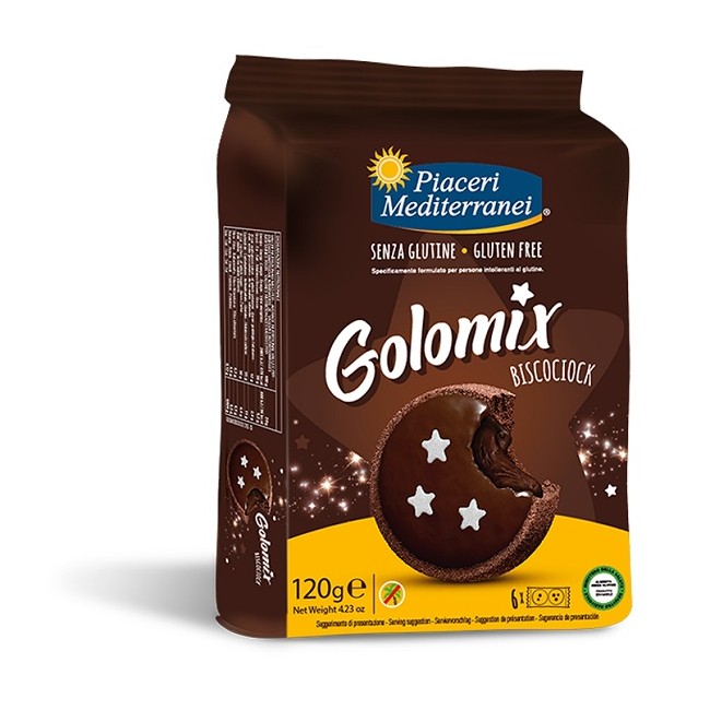 Eurospital Piaceri Mediterranei Golomix Biscociock 6 Pezzi Da 20 G