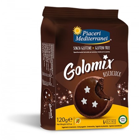 Eurospital Piaceri Mediterranei Golomix Biscociock 6 Pezzi Da 20 G