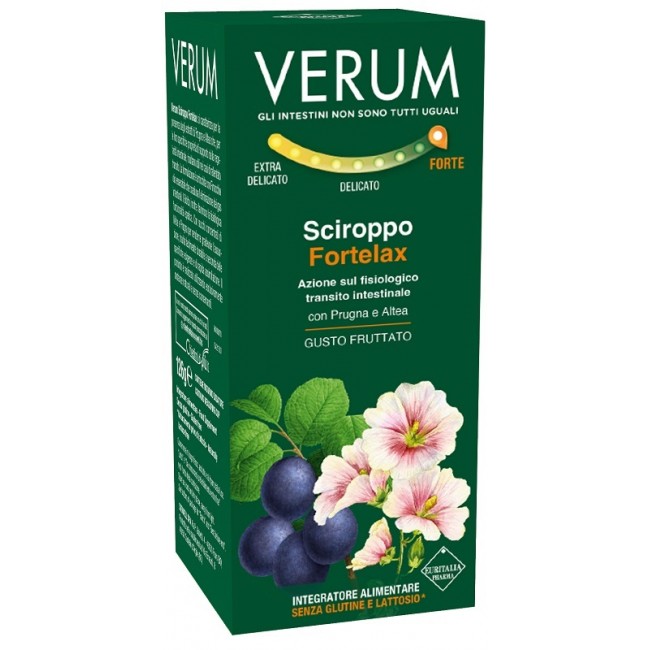 Coswell Verum Fortelax Sciroppo Fruttato 126 G New