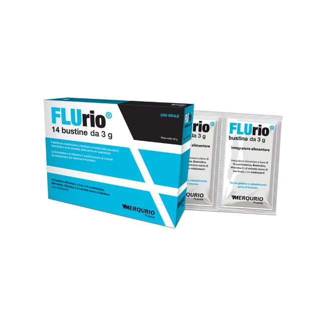 Merqurio Pharma Flurio 14 Bustine