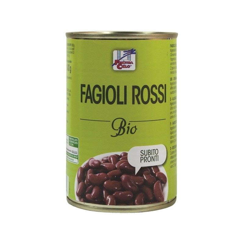 Biotobio Fagioli Rossi Pronti Bio 400 G