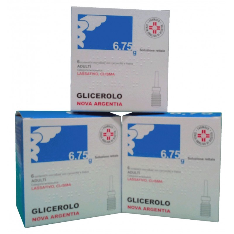 Glicerolo Adulti 6 Microclismi da  6,75 g