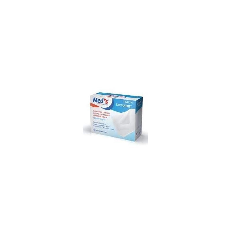 Farmac-zabban Cerotto Meds Strip Delicato Tessuto Non Tessuto 2 Formati 20 Pezzi