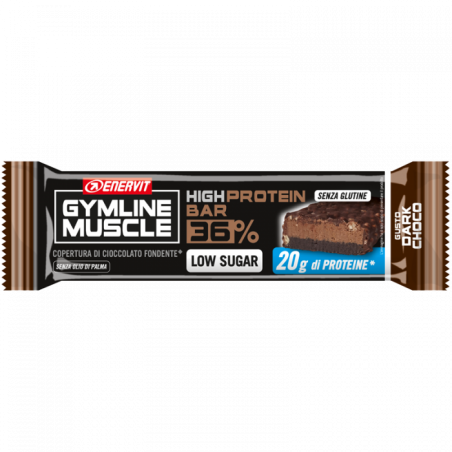 Enervit Gymline Protein Bar 36% Barretta Dark Chocolate 55 G