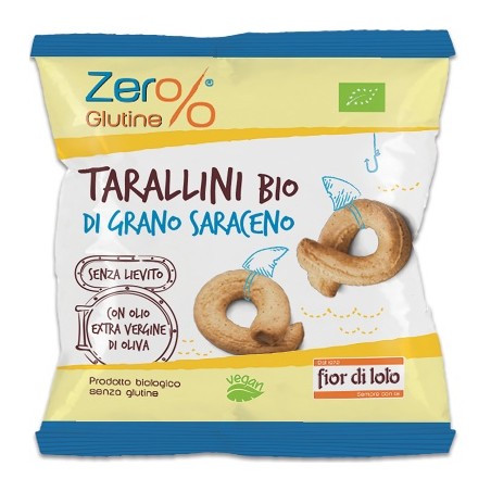 Biotobio Zer% Glutine Tarallini Di Grano Saraceno 30 G