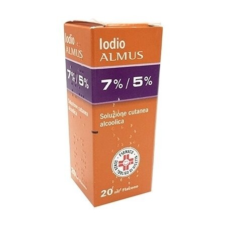 Iodio Almus Soluzione Cutanea Alcoolica Disinfettante 20 ml