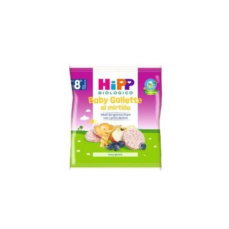 Hipp Italia Hipp Baby Gallette Di Riso Al Mirtillo 30 G