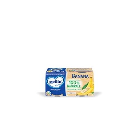 Danone Nutricia Soc. Ben. Mellin Omogeneizzato Banana 100 G 2 Pezzi