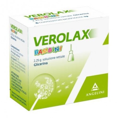 Verolax 2,25 g Glicerina Adulti 6 Microclismi