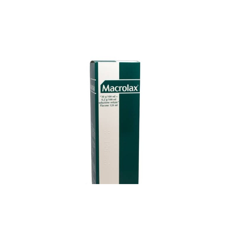 Macrolax Clisma Rettale Farmaco Lassativo a base di Sorbitolo 120 ml