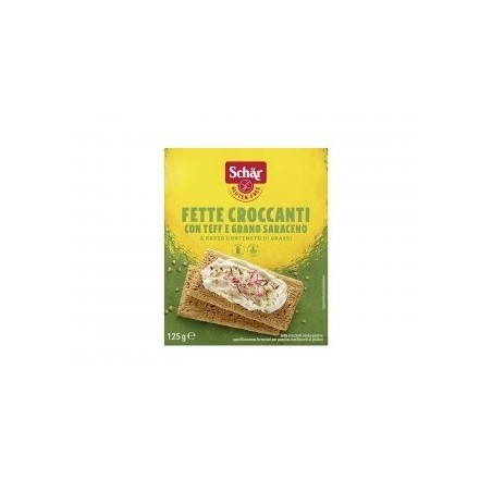 Dr. Schar Schar Fette Croccanti Con Teff E Grano Saraceno Senza Lattosio 125 G