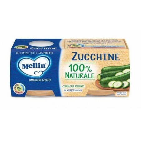 Danone Nutricia Soc. Ben. Mellin Omogeneizzato Zucchine 2 X 80 G