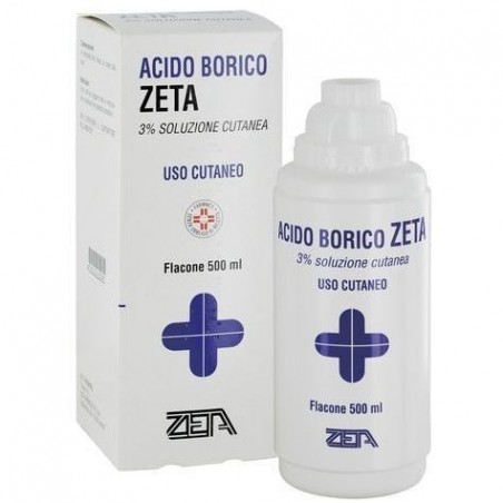 Acido Borico Zeta 3% Soluzione Cutanea