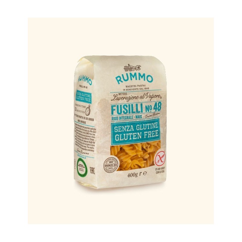 Rummo Fusilli N48 Di Riso Integrale E Mais 400 G