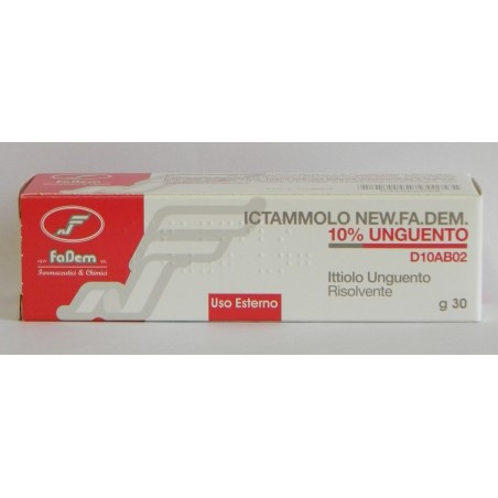 Ictammolo New.fa.dem.10% Unguento