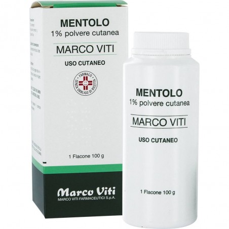 Marco Viti Farmaceutici Talco Mentolato Viti 100 G