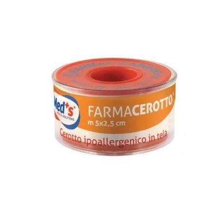 Farmac-zabban Cerotto Meds Ipoallergenico Tela 500x2,5 Cm Ssr