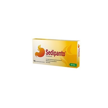 Sedipanto 20 Mg Compresse Gastroresistenti Pantoprazolo