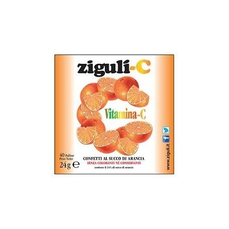 Falqui Prodotti Farmac. Ziguli C Arancia 40 Confetti 24 G