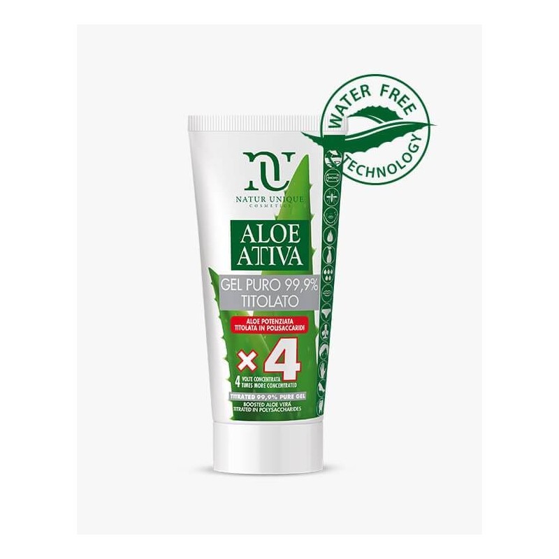 Gdp -general Dietet. Pharma Aloe Attiva Gel Puro Titolato 99,9% 50 Ml