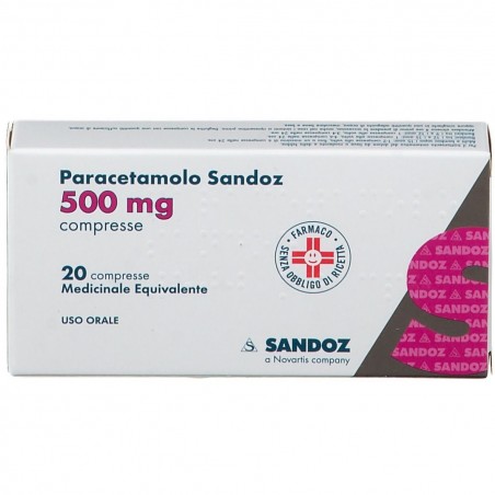 Paracetamolo Sandoz 500 Mg Compresse Medicinale Equivalente