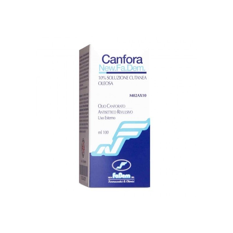 Canfora New.fa.dem. 10% Soluzione Cutanea