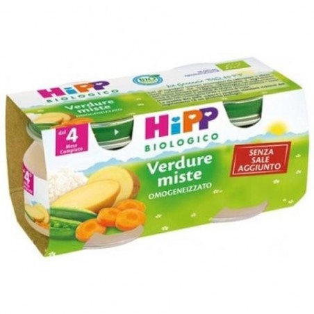 Hipp Italia Hipp Bio Hipp Bio Omogeneizzato Verdure Miste 2x80 G