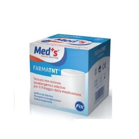 Farmac-zabban Cerotto Meds Farmatessuto Non Tessuto Tessuto Non Tessuto Fix Ipoallergenico Adesivo 500x2,5 Cm