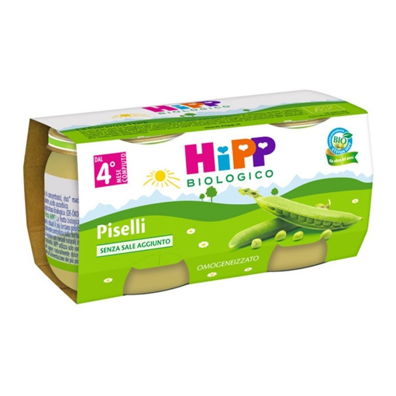 Hipp Italia Hipp Bio Omogeneizzato Piselli 2x80 G