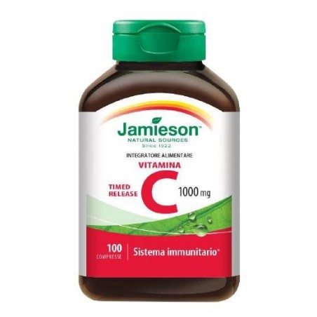 Biovita Jamieson Vitamina C 1000 Timed Release 100 Compresse Barattog