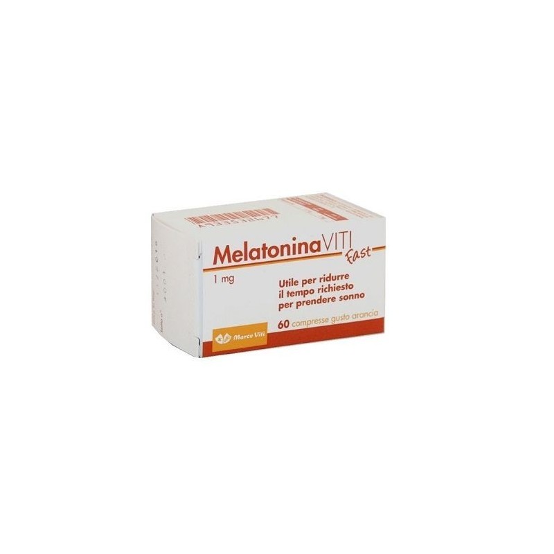 Marco Viti Farmaceutici Melatonina Viti Fast 1 Mg 60 Compresse