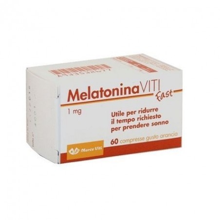 Marco Viti Farmaceutici Melatonina Viti Fast 1 Mg 60 Compresse