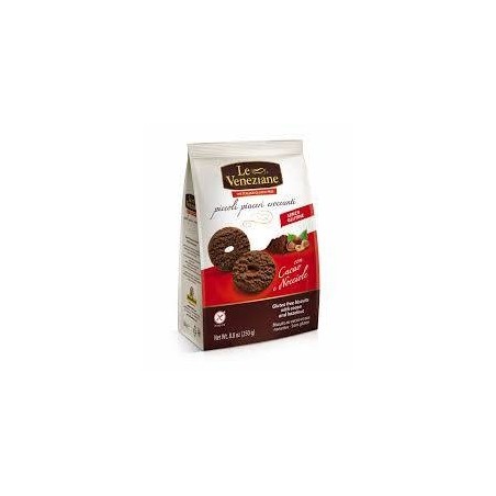 Molino Di Ferro Le Veneziane Biscotti Cacao/nocciola 250 G