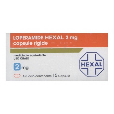 Loperamide Hexal 2 Mg Capsule Rigide Medicinale Equivalente