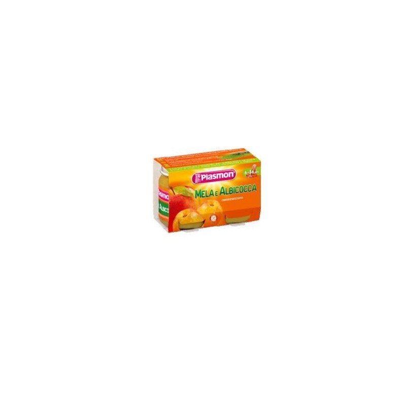 Plasmon Omogeneizzato Mela Albicocca 2 X 104 G