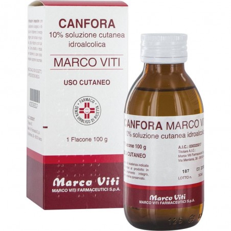 Canfora Marco Viti 10 % Soluzione Cutanea Idroalcolica