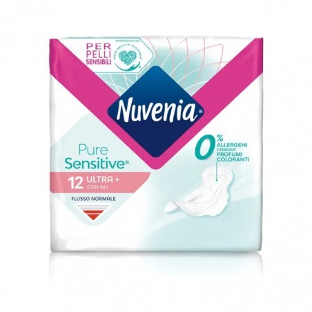 Essity Italy Nuvenia Pure Sensitive Ultra Giorno 12 Pezzi