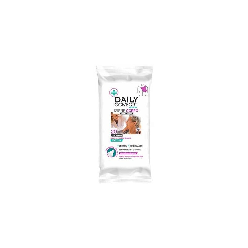 Diva International Daily Comfort Senior Panni Igiene Corpo 24 Pezzi