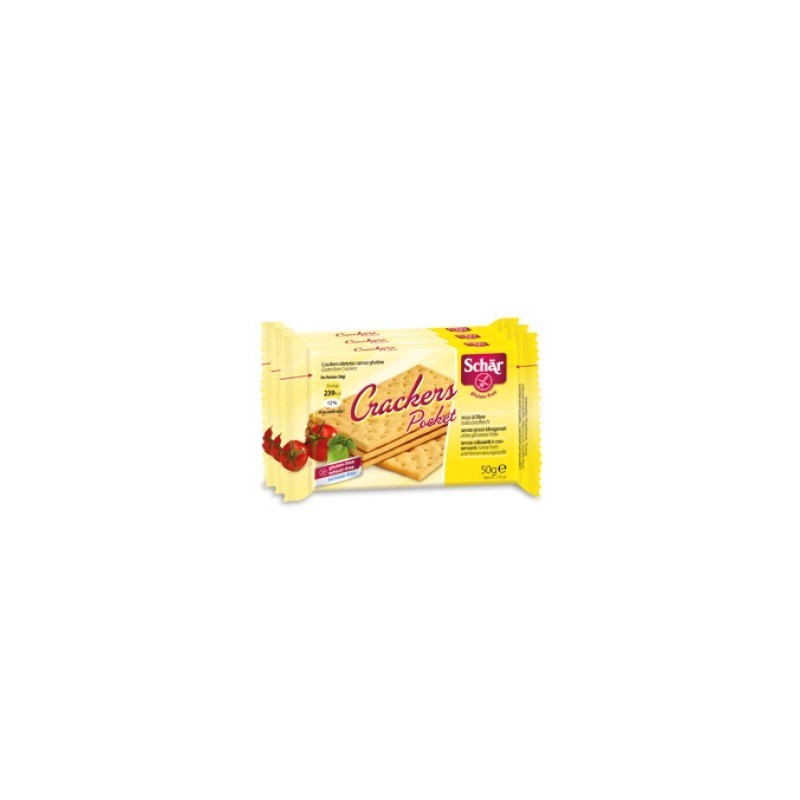 Dr. Schar Schar Crackers Pocket Senza Lattosio 3 Pezzi Da 50 G