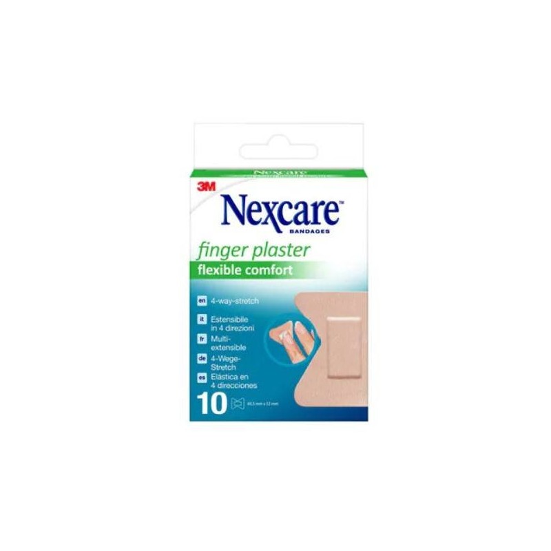 3m Italia Cerotto Preparato 3m Nexcare Finger Plasters Nfp001w 44,5x51mm