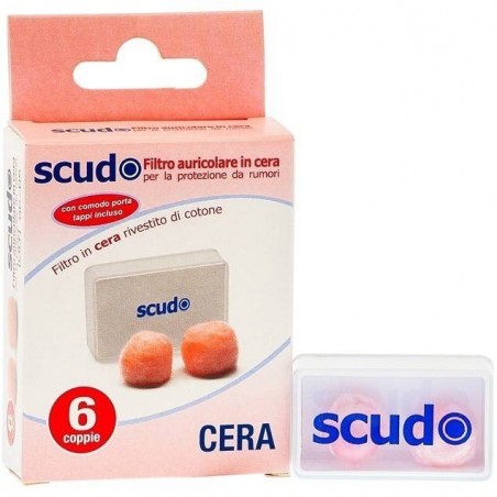 Pasquali Tappo Auricolare Earplug Scudo In Cera 6 Coppie 12 Pezzi Articolo 7en081