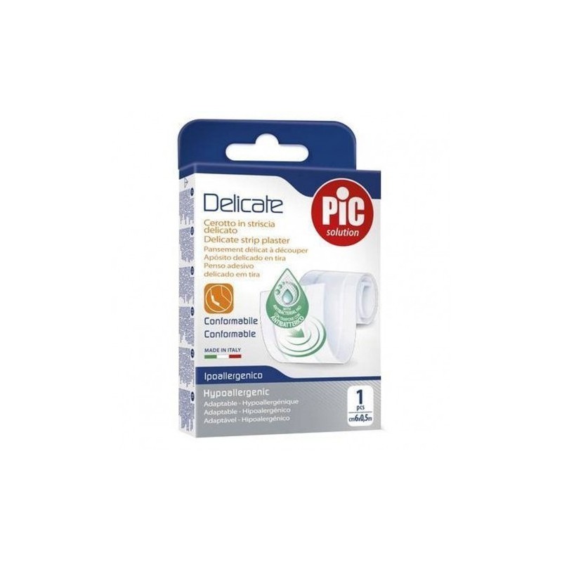 Pikdare Cerotto Delicate Striscia Antibatterica 6 X 50 Cm 1 Pezzo