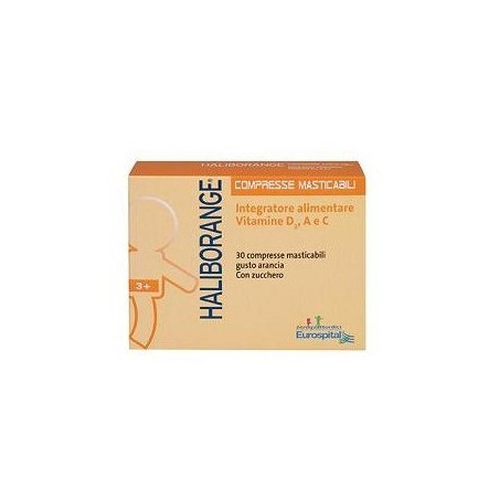 Eurospital Haliborange 30 Compresse Masticabili 450mg