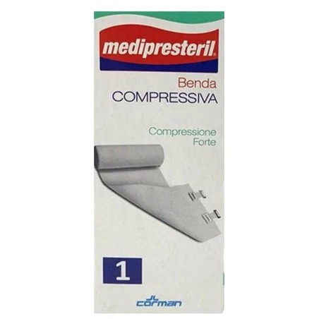 Corman Benda Medipresteril Compressione Forte M4,5x10cm Tesi