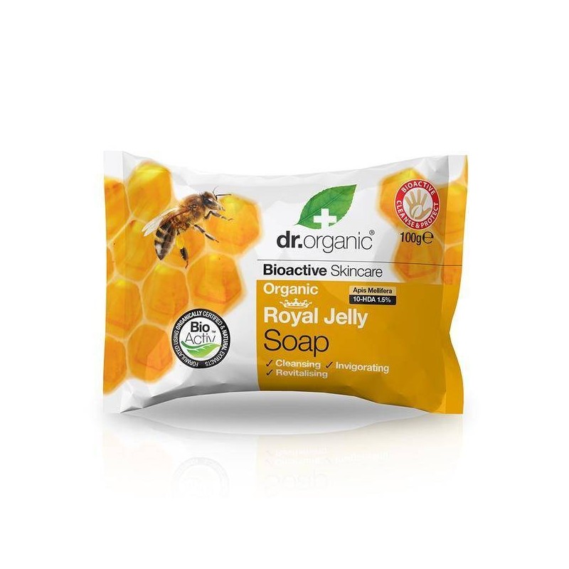 Optima Naturals Dr Organic Royal Jelly Pappa Reale Soap Saponetta 100 G