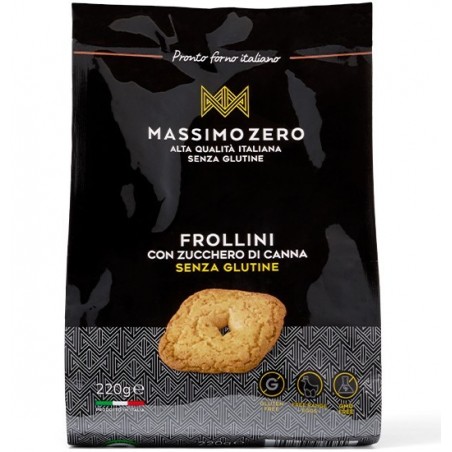 Massimo Zero Frollini Zucchero Di Canna 220 G